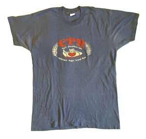 Vtg Half Marathon T Shirt Large 80s Running Soft Thin 1983 Washington Run USA - Picture 1 of 5