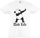 DAB LIFE I Dziecięcy Dziewczęcy T-shirt Panda Bear Dance DJ MC Club Impreza Hard Thug