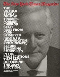 NEW YORK TIMES MAGAZINE FEBRUARY 11, 2024 THE TALENTED MR. MEADOWS ON THE COVER - Picture 1 of 1