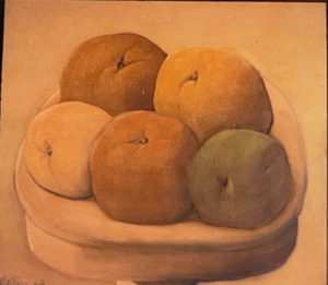 Fernando Botero “Apples" Columbian Modern Art 35mm Slide - Picture 1 of 2