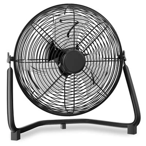 14 Inch High Velocity Fan Heavy Duty Metal Industrial Floor Fan 3 Speed Adjus... - Picture 1 of 11