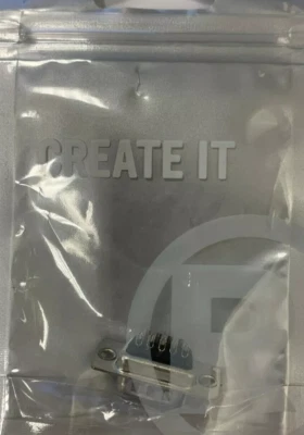 RadioShack Male Solder D-Sub Connector, #276-1537, 9-Position - Image 1 of 2