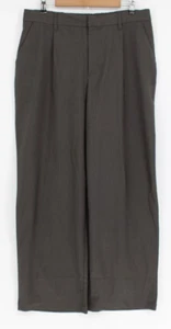 Divided Hose Damen Gr. L grau Anzughose Gummibund weites Bein Poly-Mix - Bild 1 von 3