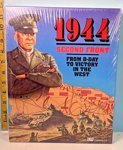 1944 Second Front From D-Day to Victory in the West 3W Games NOS SHRINK - Picture 1 of 3