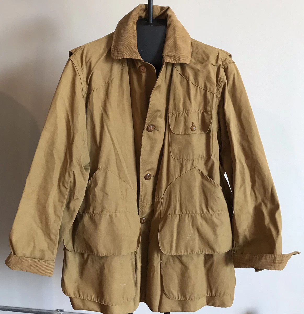Abercrombie & Fitch × Drybak ハンティングジャケット Vtg Early Abercrombie & Fitch Feather Drybak Field Hunting Jacket