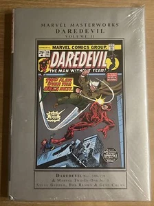 Marvel Masterworks Daredevil 11 FS HC Black Widow ManThing Beetle Owl Ringmaster - Picture 1 of 2