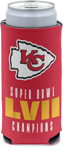 NFL Kansas City Chiefs Three-Time Super Bowl Champions 12oz. Can Cooler Cover