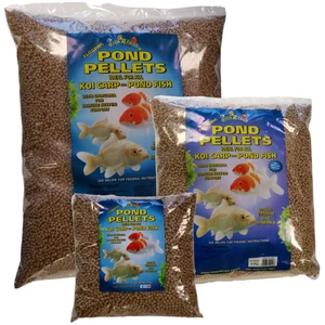Fish R Fun Pond Pellets Complete Koi Carp Diet Food Immune Support Floating Feed