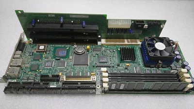 [Used] KONTRON, ICS ADVENT / PCI-949, PW278 ICT542 VM77 / MotherBoard, w/RAM - Image 1 of 4