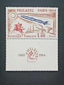FRANCE1964 N°1422 PHILATEC PARIS Yvert 2023 " 30€ 3 MNH** - Imagen 1 de 1