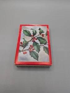 Unique Deck the Halls Holiday Playing Cards Standard Faces John Herrel Co103 - Picture 1 of 4