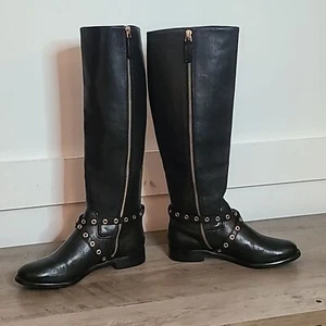 Diane von Fürstenberg Regan Reiten großer Stiefel Gr. 5M - Bild 1 von 13