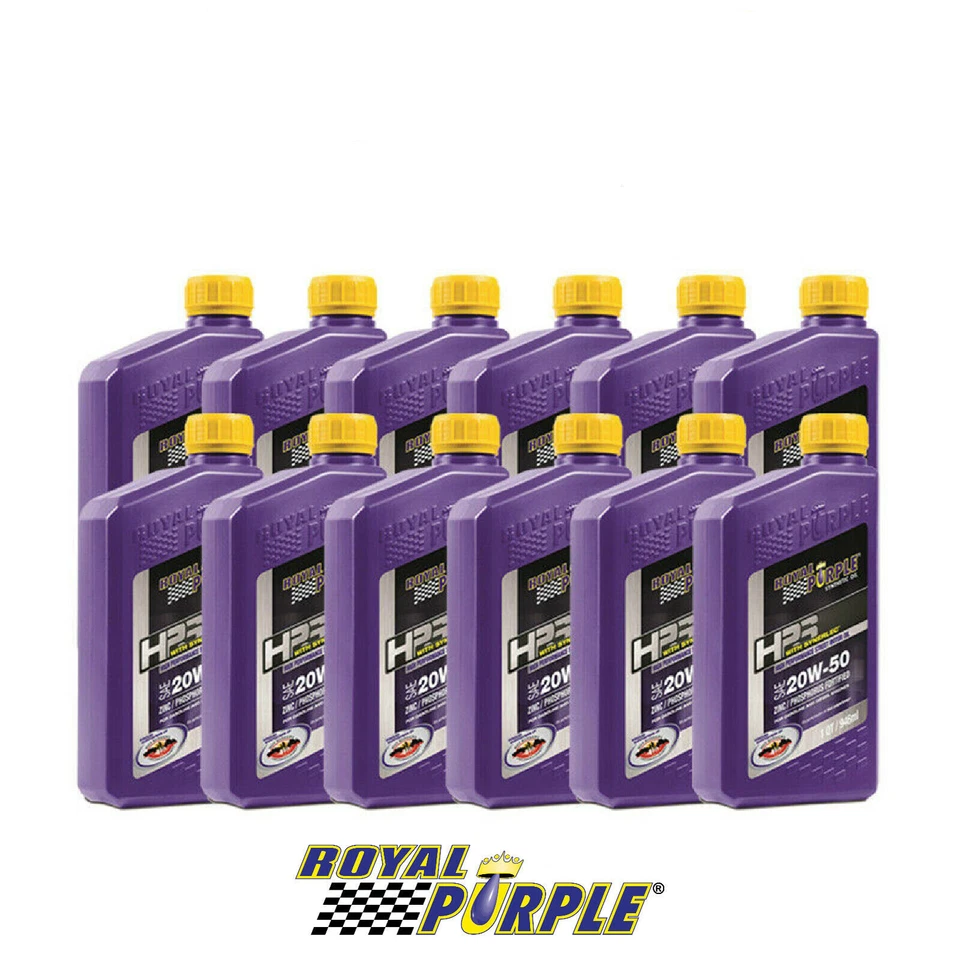 Royal Purple 31250 20W50 HPS высокопроизводительное уличное синтетическое моторное масло - 12 кварт - Изображение 1 из 4