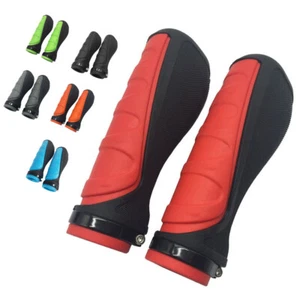 Impugnature manubrio bici MTB blocco ergonomico maniglia antiscivolo impugnatura anello singolo - Foto 1 di 16