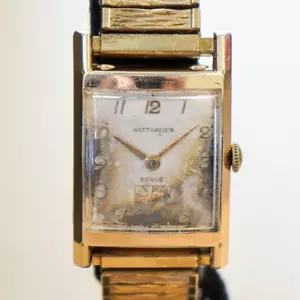 Reloj Mecánico Vintage WITTNAUER Revue 17 Joyas Cal. Reloj Pulsera Revue 79 - Imagen 1 de 15