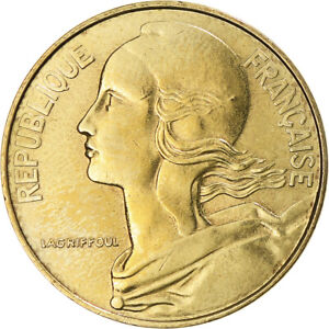 [#369306] Coin, France, Marianne, 20 Centimes, 1973, Paris, EF, Aluminum-Bro, nz