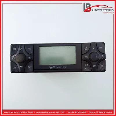 MERCEDES A-C-E-C-S-CLK-SLK KLASSE Navigationssystem Radio Mit Code A2088200589 - Bild 1 von 4