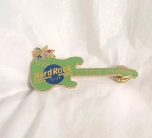 Hard Rock Cafe  Nagano 1998 Staff Pin Ty71 - Picture 1 of 2