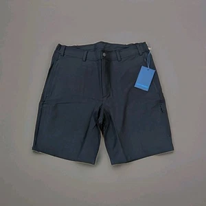 Pantalones cortos Mack Weldon Radius Flex para hombre talla L negros nuevos con etiquetas - Imagen 1 de 1