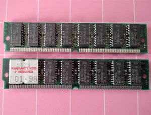 64MB 2x32MB SIEMENS GT-7233B1 72-pin Simm EDO 60ns DESKTOP Memory Kit 8Mx32 5V - Picture 1 of 6