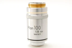 [ Near Mint] Nikon Plan 100 125 Oil 160 / 0.17 Mikroskop Objektiv aus Japan - Bild 1 von 8