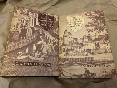 THE SHORTER CAMBRIDGE MEDIEVAL HISTORY (IN TWO VOLUMES) - Image 1 of 3