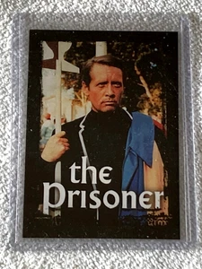 1996 Cornerstone The Prisoner (TV) Trading Card Promo #a fast neuwertig Patrick McGoohan - Bild 1 von 2