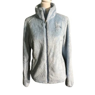 Chaqueta polar The North Face azul claro cremallera completa talla S - acogedora, al aire libre, informal Foto 1 de 4