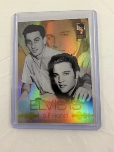 2007 Press Pass Elvis, a Friend, IS EI1 Holofoil - Foto 1 di 2