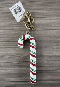 Neu mit Etikett Coach Harz & Emaille Zuckerstange Taschenanhänger Schlüsselanhänger Anhänger CAG10 Messing/Multi - Bild 1 von 10