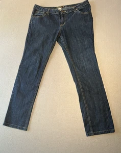 ARIXONA WOMEN'S JEANS Dark Blue Bootcut SIZE 17 - Picture 1 of 10