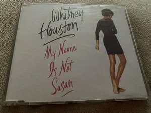 WHITNEY HOUSTON - MY NAME IS NOT SUSAN - 1991 3 TRACK CD SINGLE - Picture 1 of 1