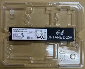 Intel OPTANE SSD 100G M.2 P4801X NVME 22110 Solid State Drive SSDPEL1C100GA - Afbeelding 1 van 2