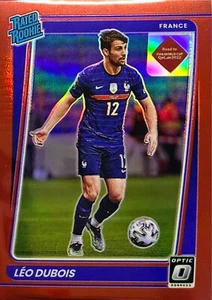 2021-22 Donruss Optic RC #177 Leo Dubois #'d/149 Prizm Rated Rookie Soccer - Picture 1 of 2