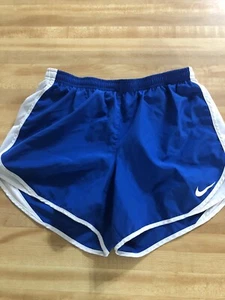 Pantalones cortos NIKE Dri Fit azul tempo forrados para correr gimnasio - Imagen 1 de 5
