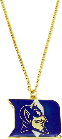 DUKE BLUE DEVILS LOGO PENDANT NECKLACE Cover