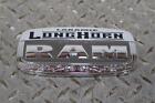 11-18 Ram 1500 Laramie Longhorn Chrome Rear Tailgate Emblem Badge Nameplate