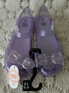 Toddler Girls Wonder Nation Mary Jane Casual Jelly Shoes Choose Your Size Purple