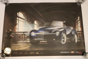 Very Rare Limited Edition Chevy SSR Poster Signed With Orig Tube & Paperwork - Picture 1 of 9