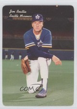 1986 Mother's Cookies Seattle Mariners Stadium Giveaway Jim Beattie #27
