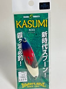 11588) CUCHARA KASUMI Water Land 15 g enchapada en plata pura #4 azul rojo fuego S - Imagen 1 de 2