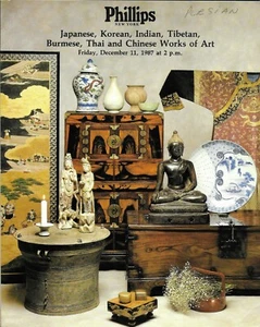 1987 PHILLIPS PERSIAN Auction Catalog, Japanese, Korean, Thai, Chinese, Indian - Imagen 1 de 9