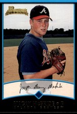 2001 Bowman Draft Picks & Prospects Macay McBride Rookie Atlanta Braves #BDP98