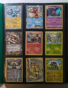 Carpeta de 90 cartas de Pokémon casi vintage 2011-2019 holograma persecución rara - Imagen 1 de 23