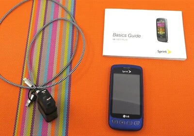 Smartphone LG Optimus S LS670 Sprint Inalámbrico PÚRPURA Android Foto 1 de 4