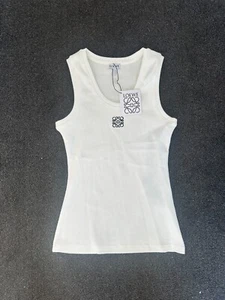White Loewe Vest Size Medium - Picture 1 of 7