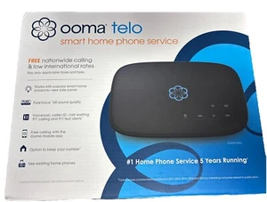 Ooma Telo Free Smart Home Phone Service New SEALED BOX Nationwide Calling Int’l - Photo 1/7