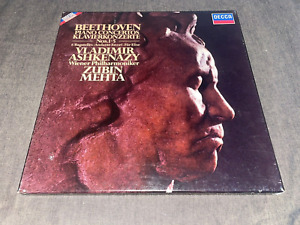 Decca 411 899-1 ed1 4LP DIGITAL Ashkenazy: Beethoven: The piano concertos. NM/M
