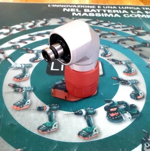 ADATTATORE ANGOLARE PER BS A CAMBIO RAPIDO 1/4" METABO 627261000 UTENSILI INDUST - Foto 1 di 5