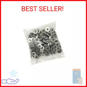 EricX Light 200pcs 20mm Metal Candle Wick Sustainer Tabs,for Candle Making,Candl - Picture 1 of 2